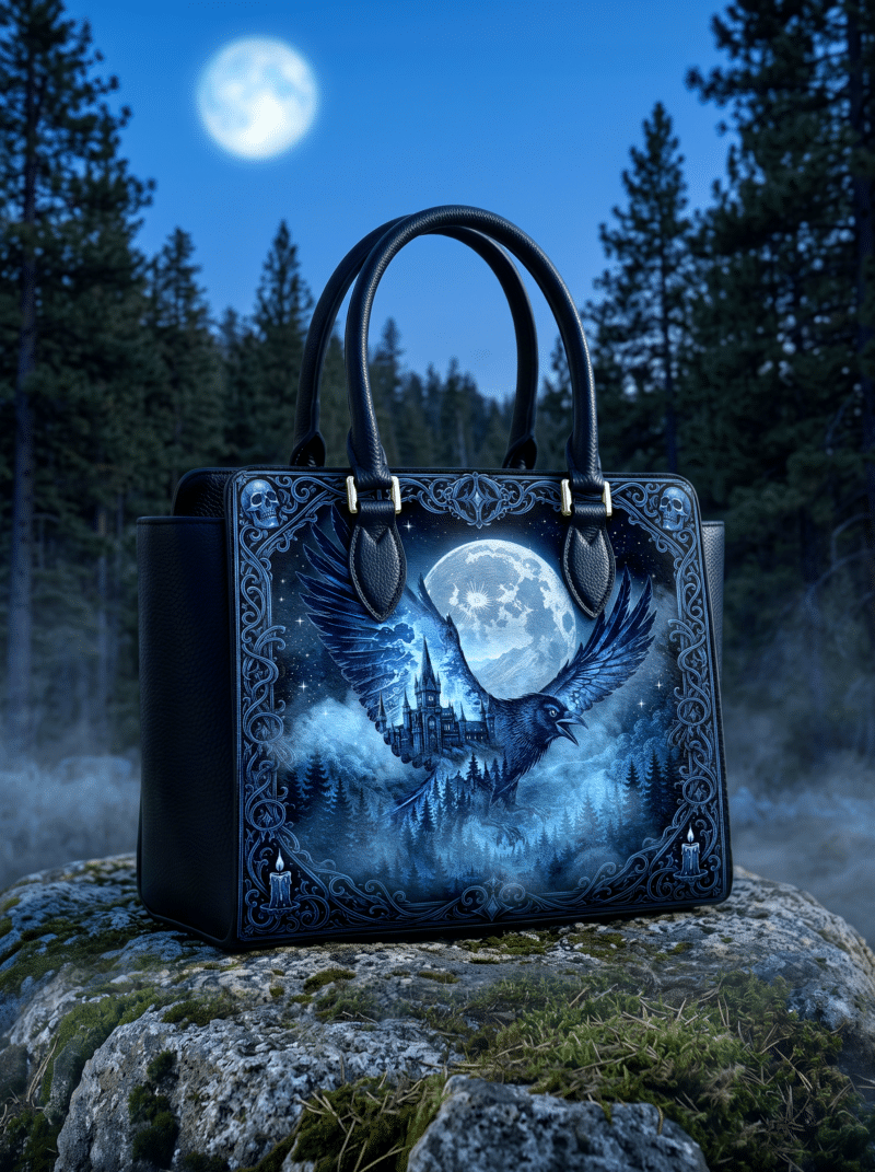 The-Wise-Raven-mk2.png The Wise Raven Vesper Leather Handbag