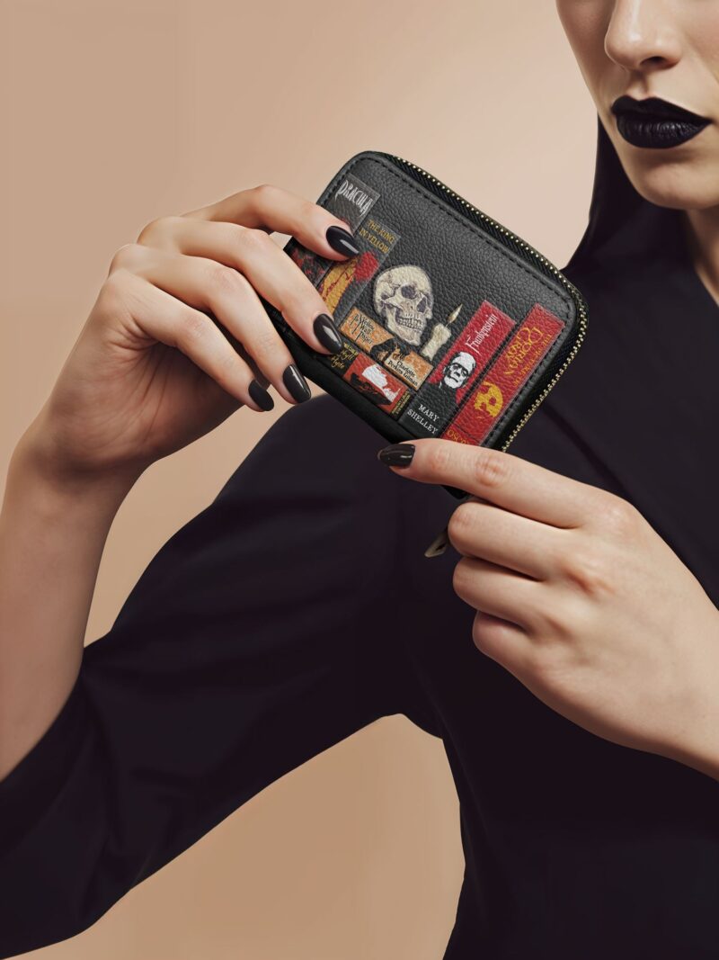 TheCodexofGothicTales-1.jpg The Codex of Gothic Tales Deadlight Black Mini Wallet