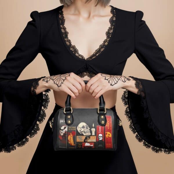 The Codex of Gothic Tales Deadlight Black Mini Satchel