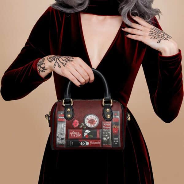The Crimson Codex Mini Satchel