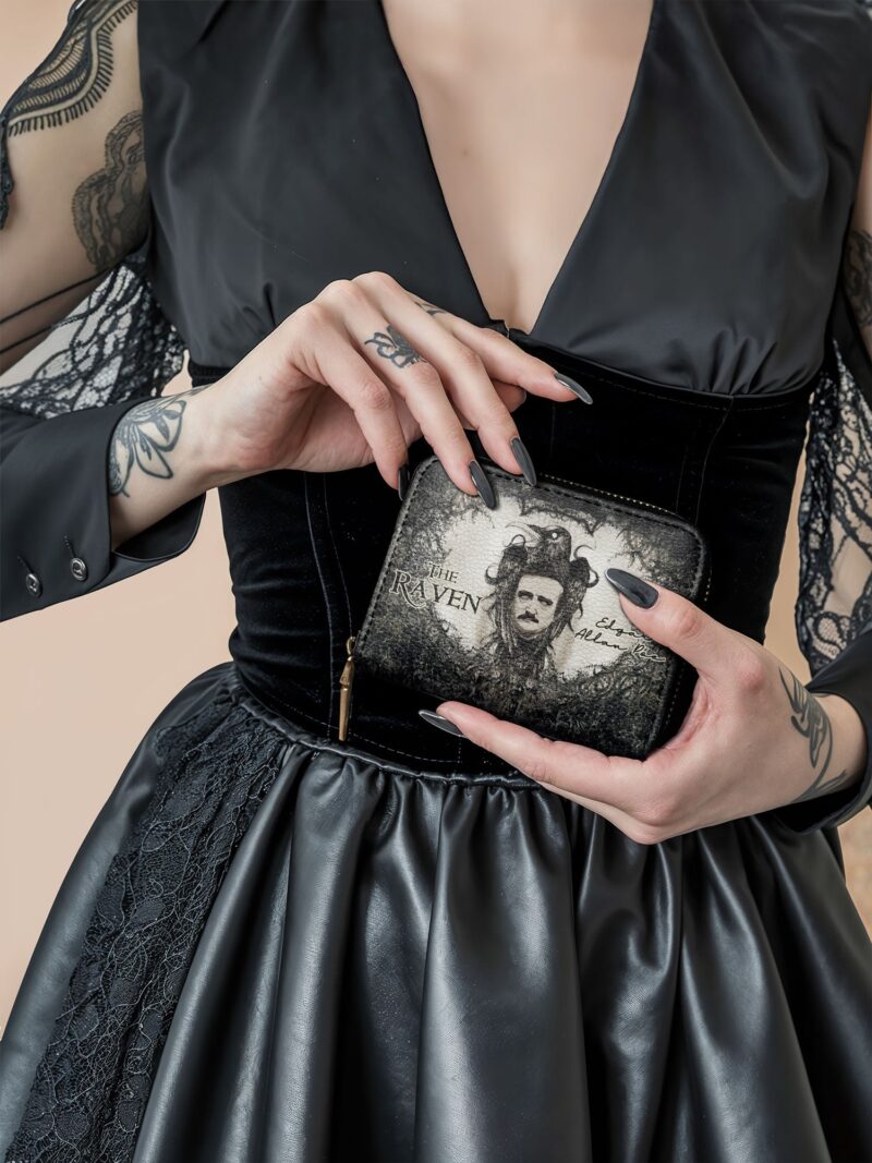 TheRaven-1.jpg The Raven Mini Wallet