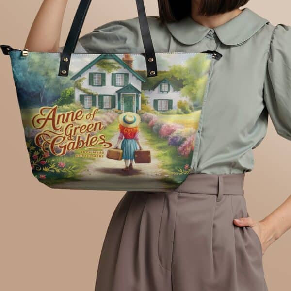 Anne Of Green Gables Leather Tote Bag