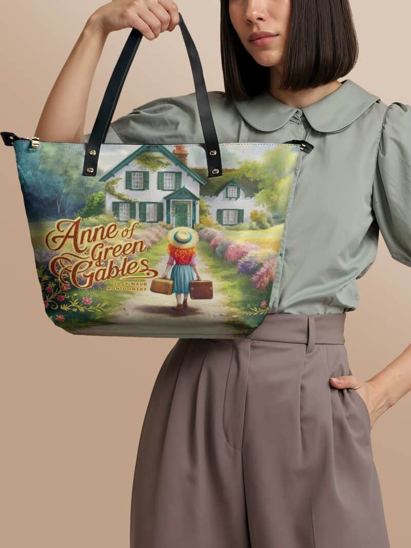 anne-of-green-gables-1_9e6e82ed-8df8-49a7-9e4d-88dad2d7af38.jpg Anne Of Green Gables Leather Tote Bag