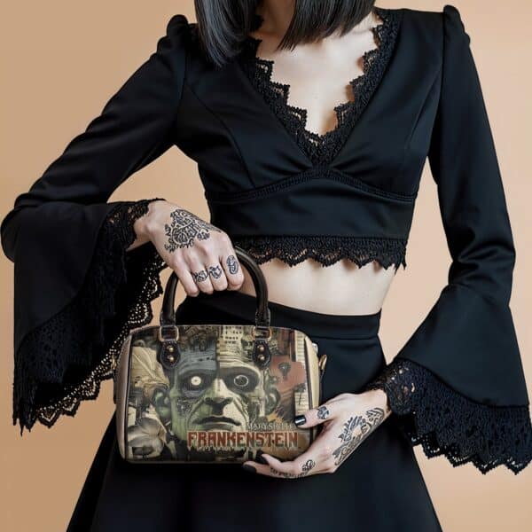 Frankenstein Old Parchment Mini Satchel