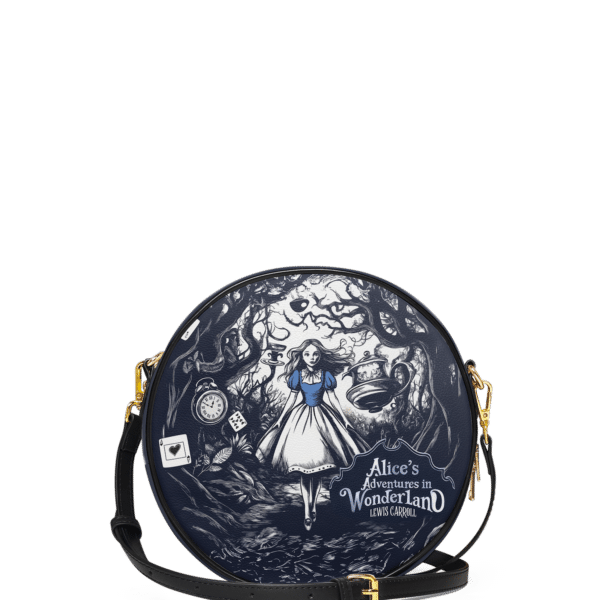 Down The Rabbit Hole Circle Crossbody Bag