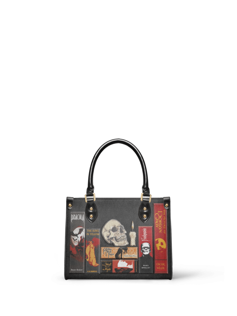images_2Fmockups_2Flibro-horror_mk_1-7309048444.png The Codex of Gothic Tales Deadlight Black Small Leather Handbag, Deadlight Black Interior