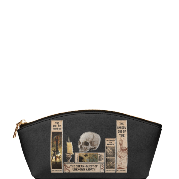 Lovecraftian Black Eclipse Makeup Bag
