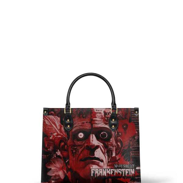 Frankenstein Heart Surge Leather Handbag
