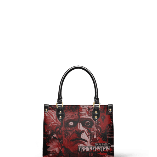 Frankenstein Heart Surge Small Leather Handbag