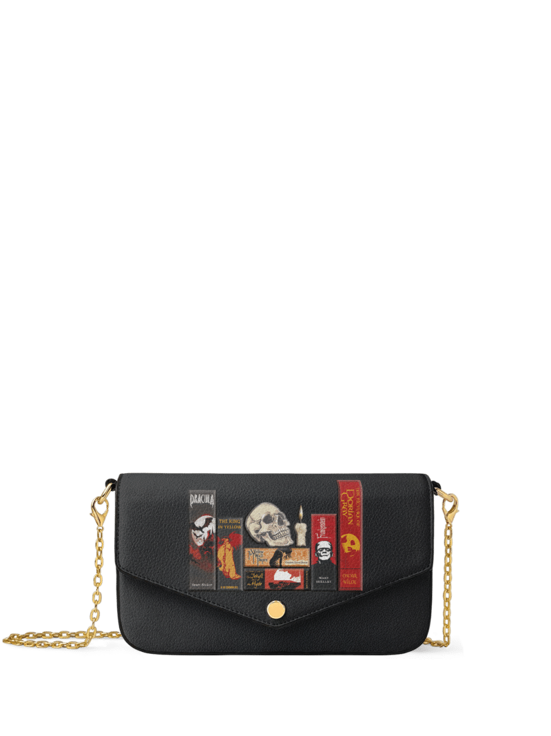 images_2Fmockups_2Fthe-codex-of-gothic-tales_mk_1-1272328531.png The Codex of Gothic Tales Deadlight Black Envelope Chain Crossbody Bag