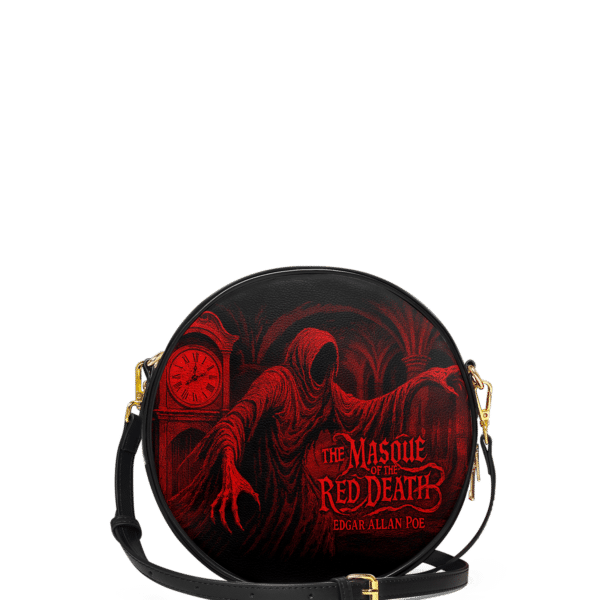 The Masque Of The Red Death Circle Crossbody Bag
