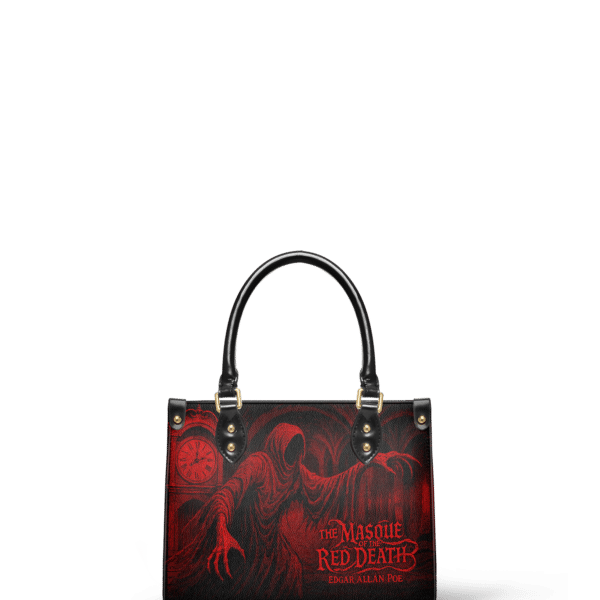 The Masque Of The Red Death Small Leather Handbag