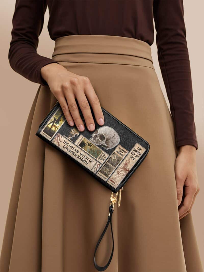 libro-h-p-lovecraft-1.jpg Lovecraftian Black Wallet