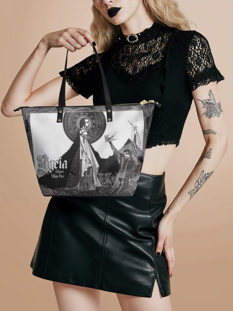 ligeia-inuse-1_12417a95-7fab-4732-a3c8-0d66e2907a69.jpg Ligeia Leather Tote Bag