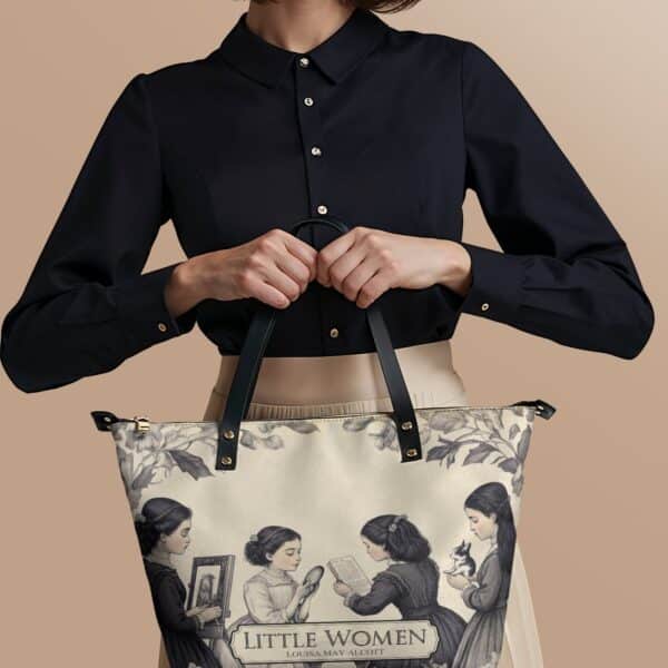 Little Women Leather Tote Bag