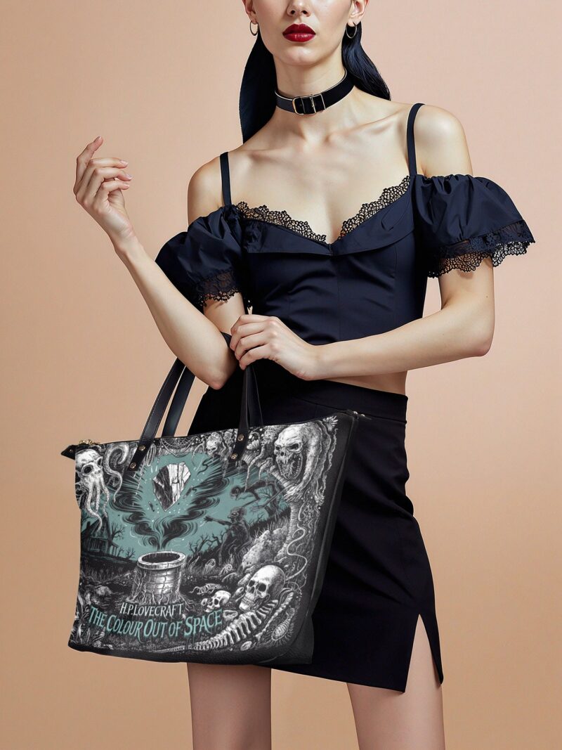 the-colour-out-of-space-inuse-1_ba9e9b39-7b59-4780-bba3-88e2a4132943.jpg The Colour Out Of Space Leather Tote Bag