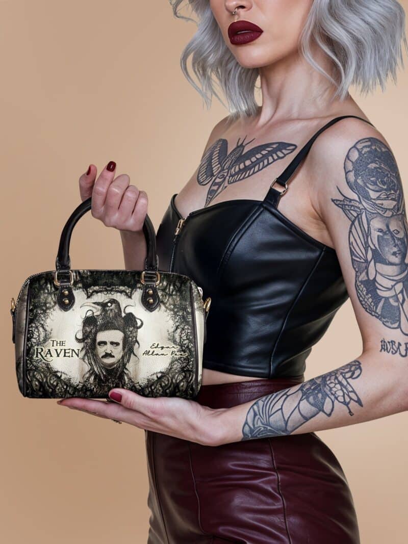 the-raven-1_b03a9c84-144f-4f27-9a31-7183ba2705d4.jpg The Raven Mini Satchel