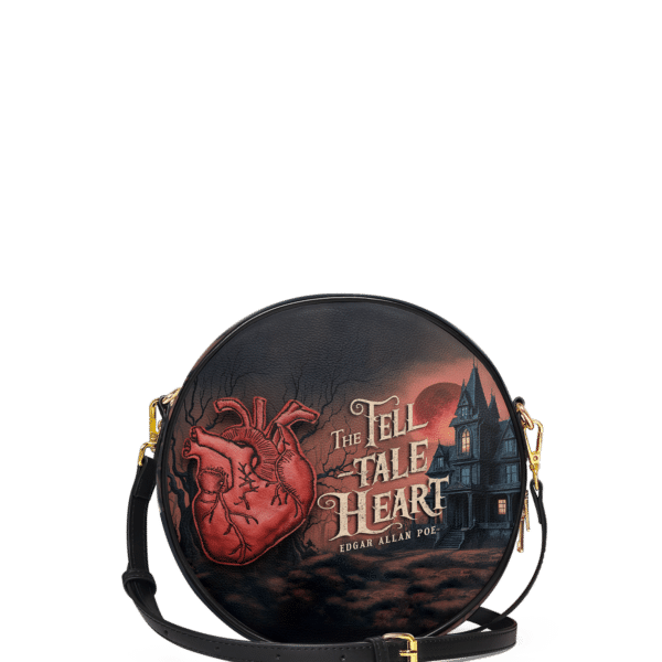 The Tell-Tale Heart Circle Crossbody Bag