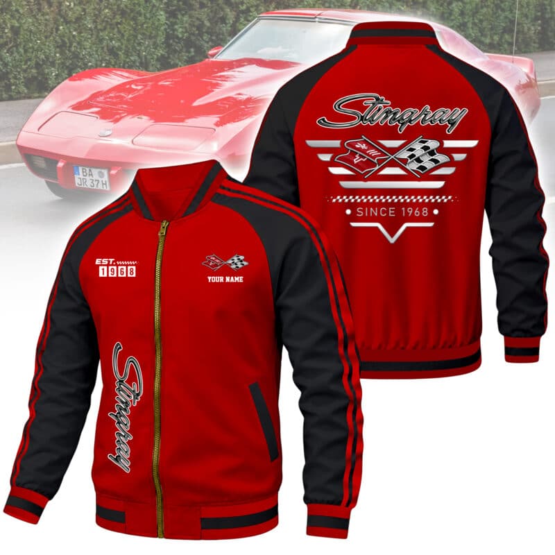 2-193.jpg Corvette Bomber Jackets Corvette C3 Bomber Jacket