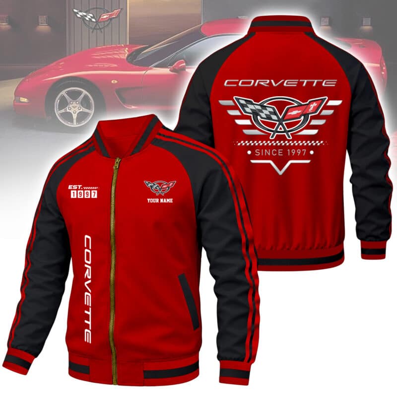 2-196.jpg Corvette Bomber Jackets Corvette C5 Bomber Jacket