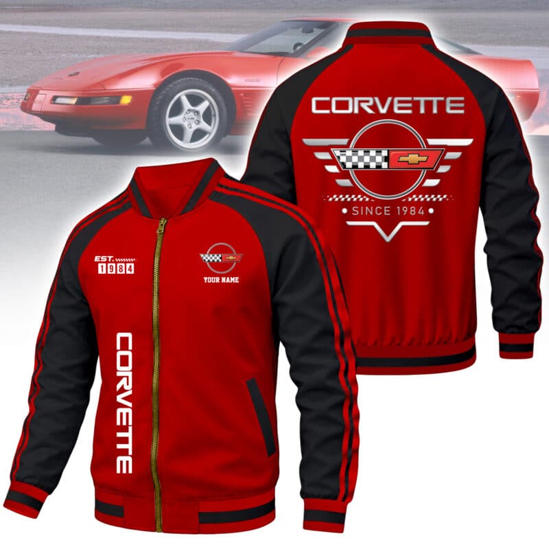 6-134.jpg Corvette Bomber Jackets Corvette C4 Bomber Jacket