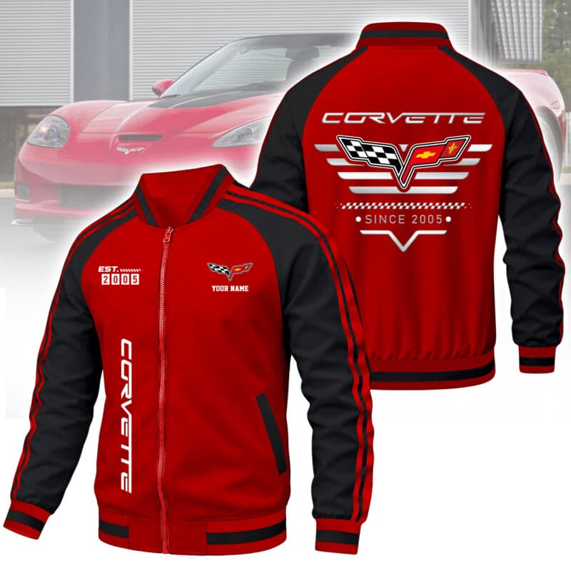 6-137.jpg Corvette Bomber Jackets Corvette C6 Bomber Jacket