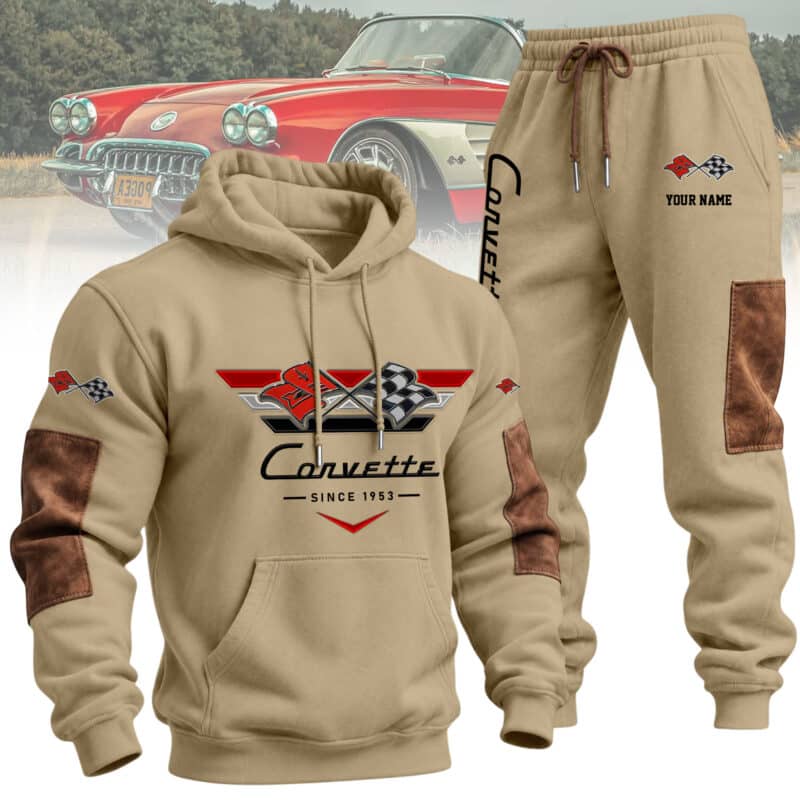 7-1.jpg Corvette Hoodie Sets Corvette C1 Hoodie and Pants Set